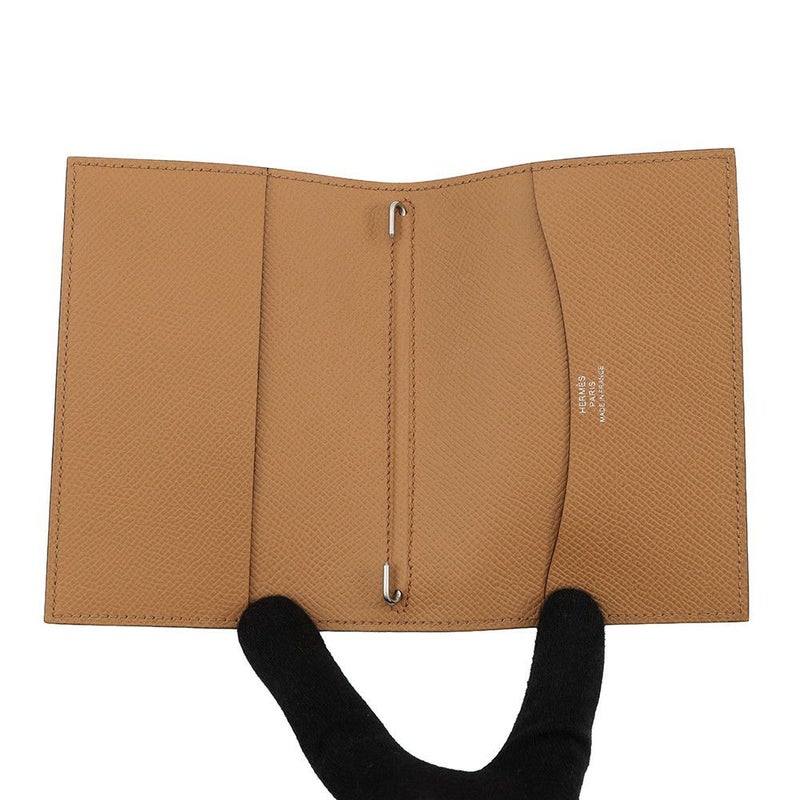 エルメス 手帳カバー アジェンダGM ヴェルソ アルザン/ビスキュイ/シルバー金具 エプソン Z刻印