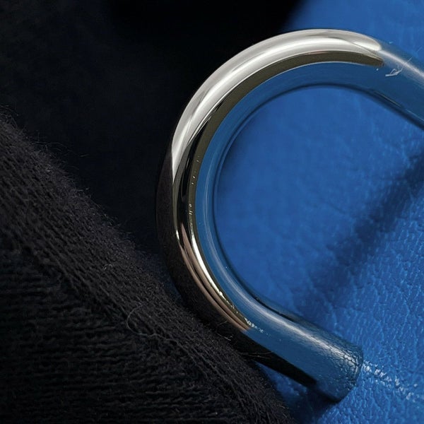 エルメス ショルダーウォレット シェーヌダンクル コンパクト ブルーセリージュ/シルバー金具 シェブルミゾル B刻印 財布