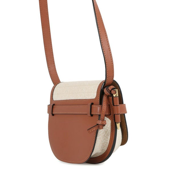 ロエベ ショルダーバッグ ゲート デュアル ミニ アナグラム ジャカード/カーフスキン A650N46X10 LOEWE バッグ