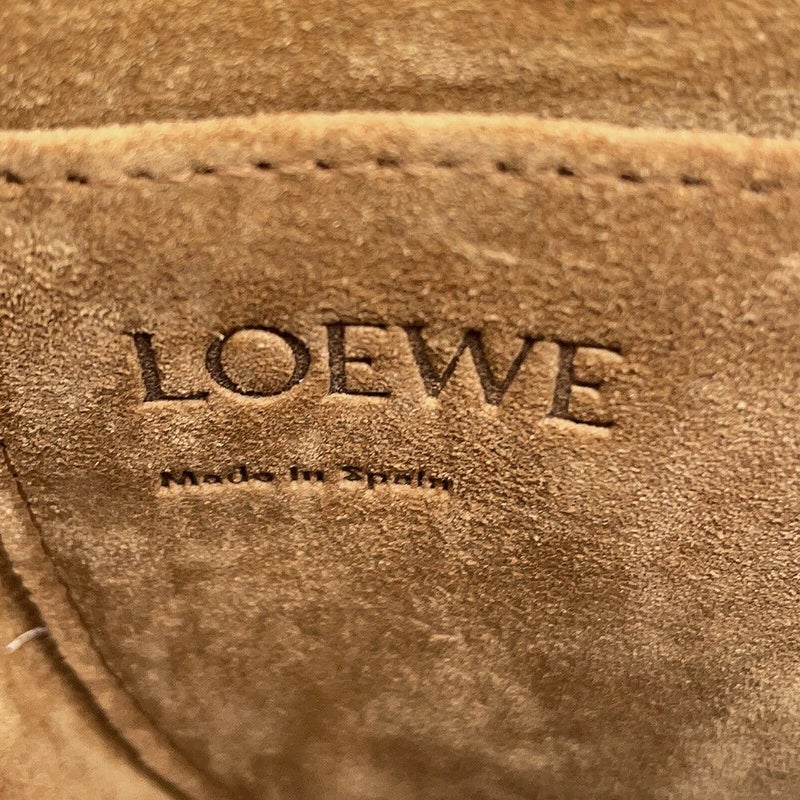 ロエベ ショルダーバッグ ゲート デュアル ミニ アナグラム ジャカード/カーフスキン A650N46X10 LOEWE バッグ