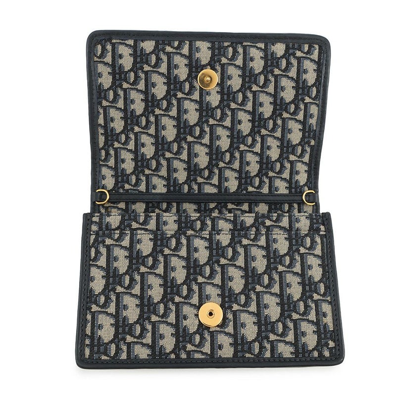 クリスチャン・ディオール チェーンウォレット オブリーク 30 モンテーニュ 2-in-1 ポーチ ジャカードキャンバス S2086UTZQ 財布