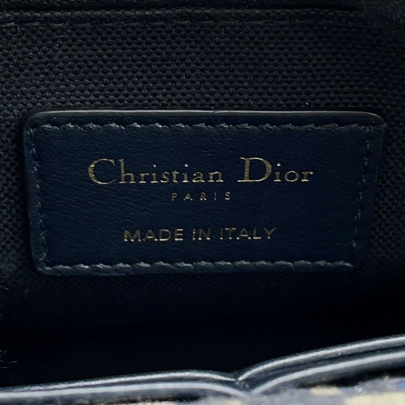 クリスチャン・ディオール チェーンウォレット オブリーク 30 モンテーニュ 2-in-1 ポーチ ジャカードキャンバス S2086UTZQ 財布