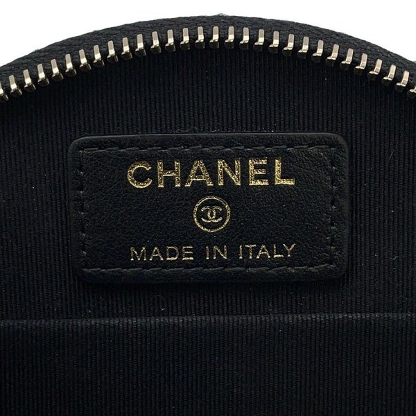 シャネル チェーンショルダーバッグ マトラッセ スモールヴァニティバッグ キャビアスキン AP2502 CHANEL 黒