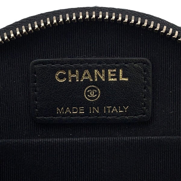 シャネル チェーンショルダーバッグ マトラッセ スモールヴァニティバッグ キャビアスキン AP2502 CHANEL 黒