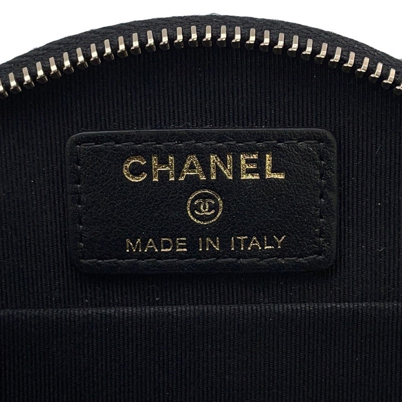 シャネル チェーンショルダーバッグ マトラッセ スモールヴァニティバッグ キャビアスキン AP2502 CHANEL 黒