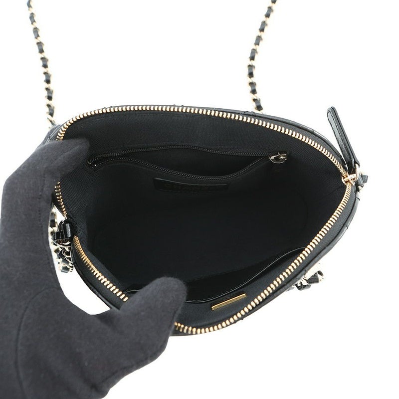 シャネル チェーンショルダーバッグ マトラッセ シャイニーラムスキン AS5130 CHANEL 2ｗay 黒