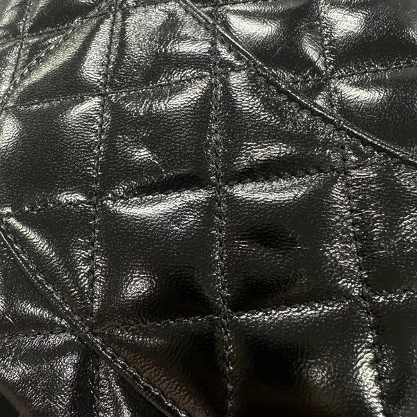 シャネル チェーンショルダーバッグ マトラッセ シャイニーラムスキン AS5130 CHANEL 2ｗay 黒