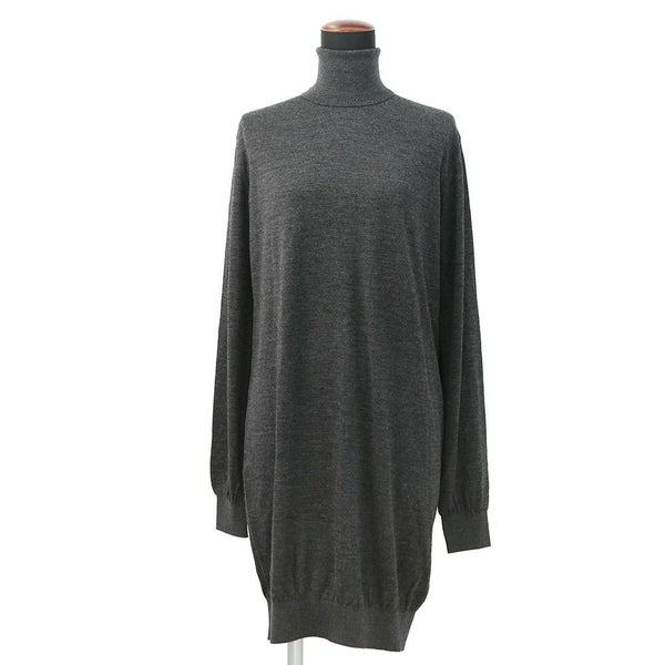 エルメス ワンピース タートルネック カシミヤ シルク レディースサイズ38 HERMES