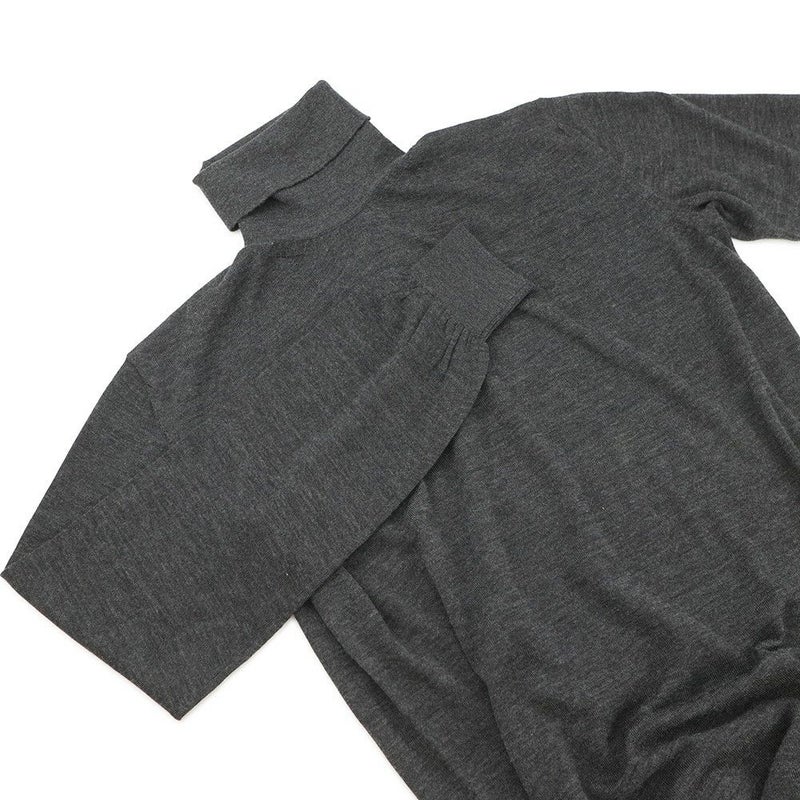 エルメス ワンピース タートルネック カシミヤ シルク レディースサイズ38 HERMES