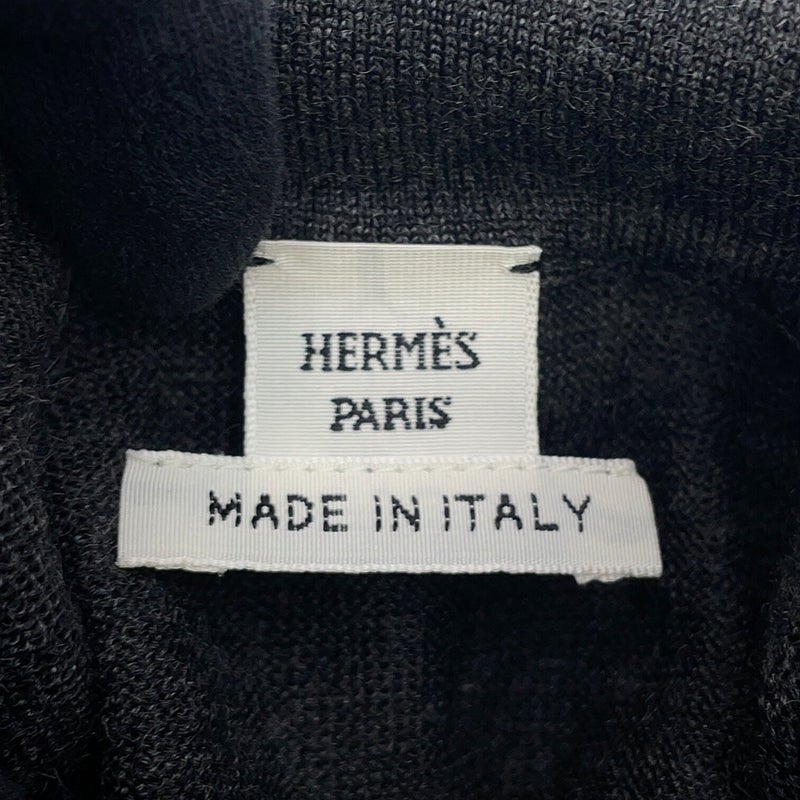 エルメス ワンピース タートルネック カシミヤ シルク レディースサイズ38 HERMES