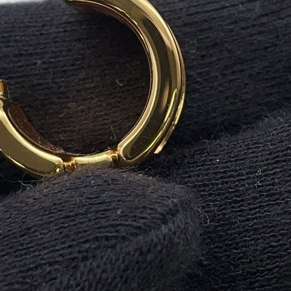 エルメス ピアス オランプPM オンブレ/ゴールド金具 リザード HERMES アクセサリー