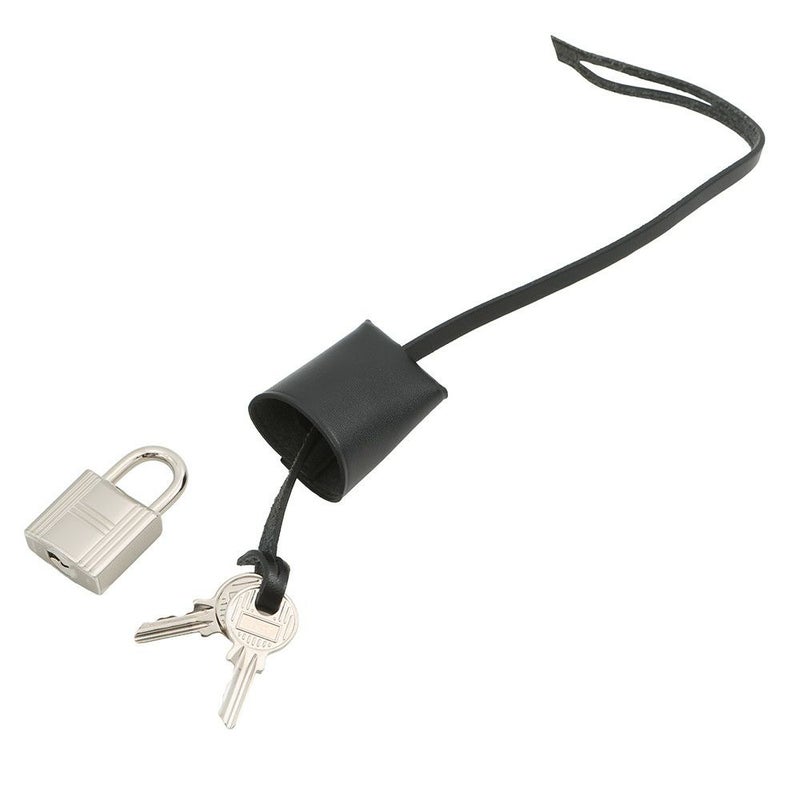 エルメス エールバッグジップPM ルトゥルネ ブラック/マルチカラー/シルバー金具 トワルアッシュ/ヴァッシュハンター W刻印 ２way 黒