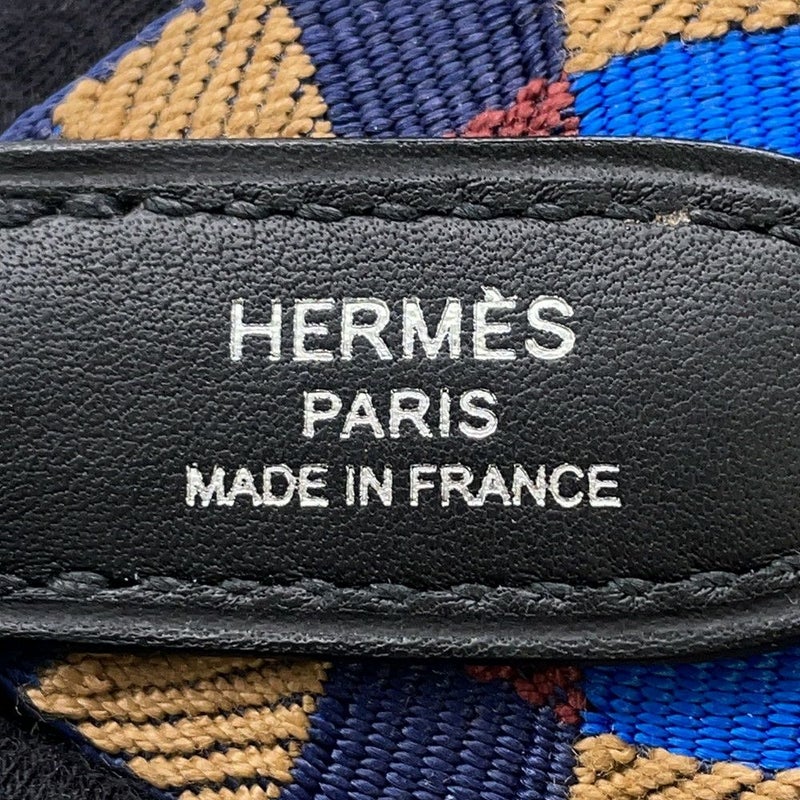 エルメス ストラップ バンドリエール サングル マキシカドリーユ ブルービリヤード/ビスキュイ/ルージュアッシュ/ゴールド U刻印