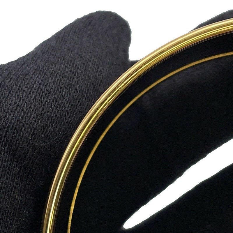 エルメス バングル エマイユGM 馬 七宝焼き エナメル ホースモチーフ HERMES ブレスレット 白