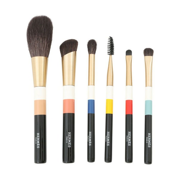 エルメス トラベル ブラシセット レ・ヴォヤジャー  リミテッドエディション メイクアップ専用ブラシ6本セット HERMES メイク