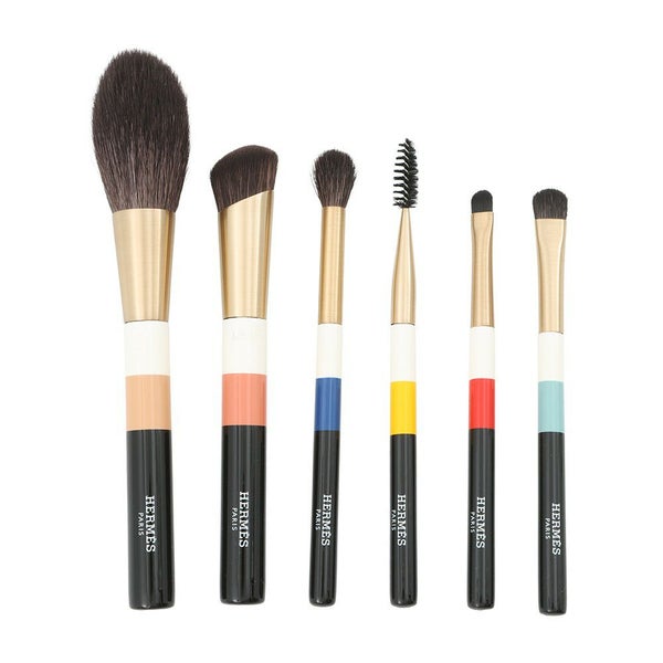 エルメス トラベル ブラシセット レ・ヴォヤジャー  リミテッドエディション メイクアップ専用ブラシ6本セット HERMES メイク