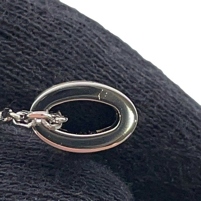 エルメス ネックレス ミニ・ポップアッシュ マロングラッセ/シルバー金具 HERMES アクセサリー ポップH