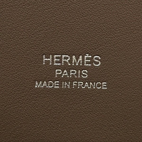 エルメス ショルダーストラップ バンドリエール ケリーポケット エトゥープ/シルバー金具 スイフト/エプソン B刻印