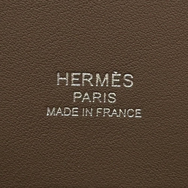 エルメス ショルダーストラップ バンドリエール ケリーポケット エトゥープ/シルバー金具 スイフト/エプソン B刻印