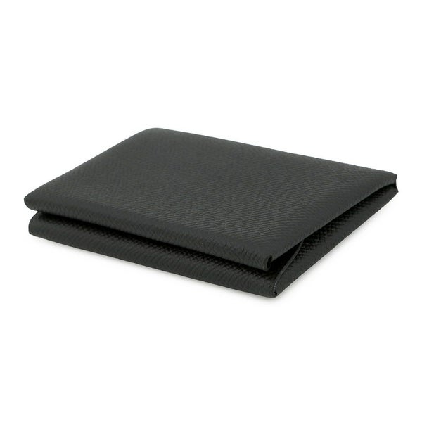 エルメス コインケース カルヴィ デュオ ブラック/シルバー金具 エプソン W刻印 財布 黒