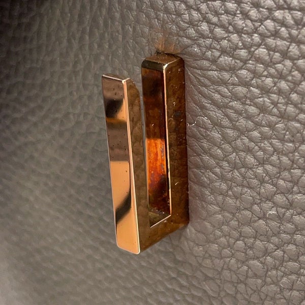 エルメス バーキン35 エタン/ピンクゴールド金具 トゴ Z刻印 HERMES Birkin ハンドバッグ