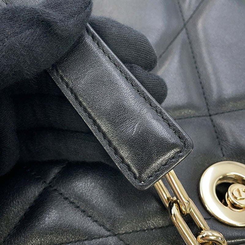 ディオール トートバッグ アーキカナージュ エッセンシャル ミディアム カーフレザー M8721OZVJ Christian Dior 黒