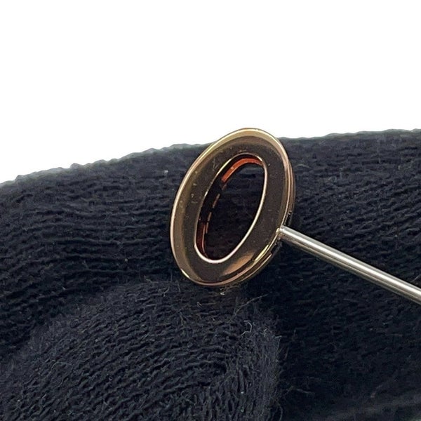 エルメス ピアス ポップアッシュ マロングラッセ/ピンクゴールド金具 Hモチーフ HERMES Pop H ポップH