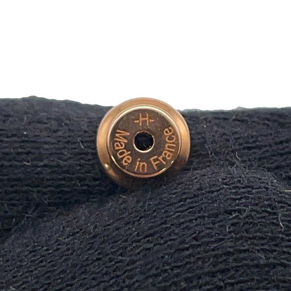 エルメス ピアス ポップアッシュ マロングラッセ/ピンクゴールド金具 Hモチーフ HERMES Pop H ポップH