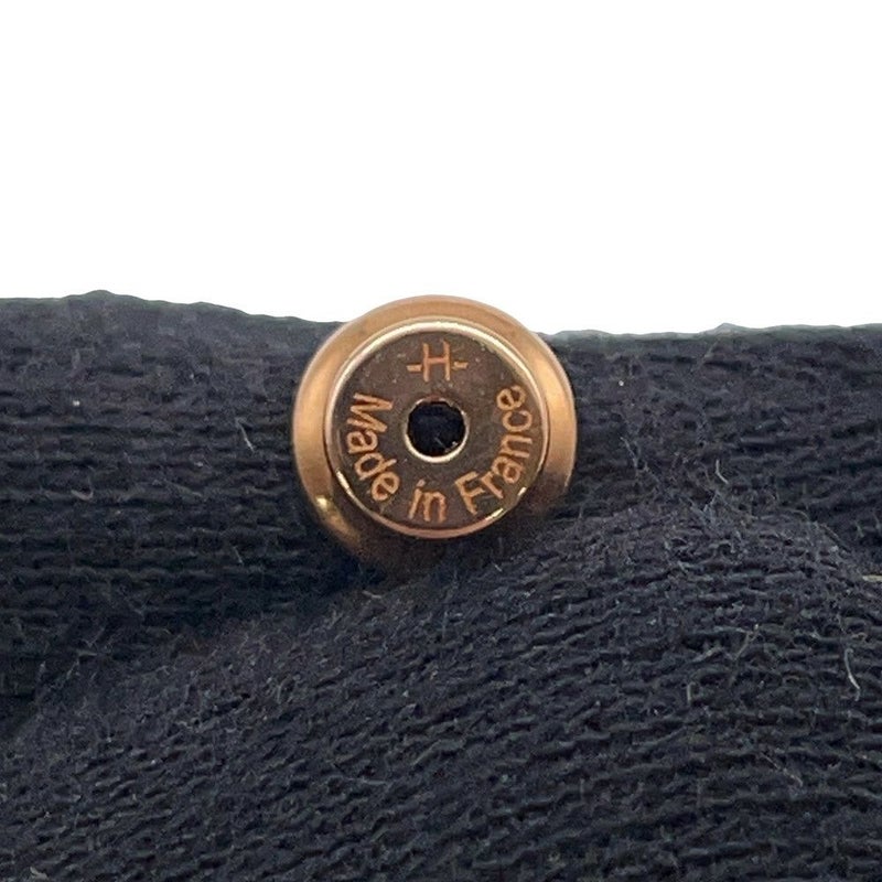 エルメス ピアス ポップアッシュ マロングラッセ/ピンクゴールド金具 Hモチーフ HERMES Pop H ポップH