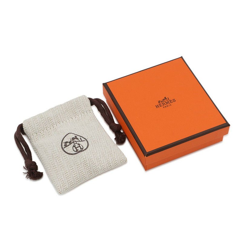 エルメス ピアス ポップアッシュ マロングラッセ/ピンクゴールド金具 Hモチーフ HERMES Pop H ポップH