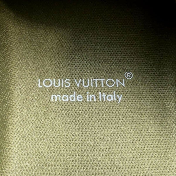 ルイヴィトン スニーカー ダモフラージュ・モチーフ LV トレイナー マキシ・ライン メンズサイズ7 1/2 1ACNCY 靴