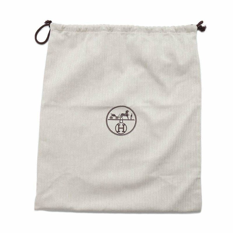 エルメス ポーチ ブリッド・ア・ブラックGM カブリオル グリスペール/シルバー金具 キャンバス HERMES バッグ