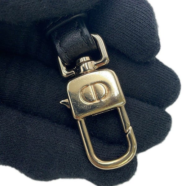 クリスチャン・ディオール ハンドバッグ カナージュ マイクロ バニティバッグ ラムスキン M0505OWEV Christian Dior 2way 黒