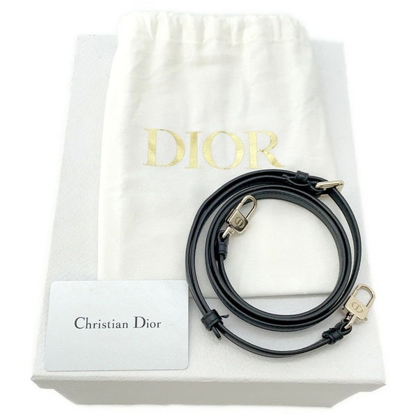 クリスチャン・ディオール ハンドバッグ カナージュ マイクロ バニティバッグ ラムスキン M0505OWEV Christian Dior 2way 黒