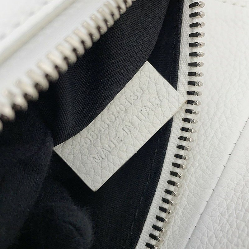 クリスチャン・ディオール ボディバッグ サドルバッグ レザー Christian Dior 白 限定