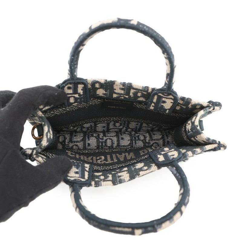 ディオール ハンドバッグ オブリーク エンブロイダリー ブックトート ミニ S5573CRIW 2way トロッター