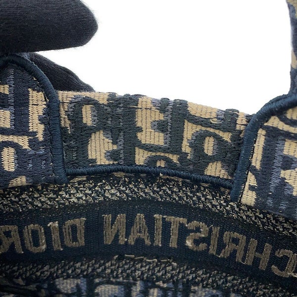 ディオール ハンドバッグ オブリーク エンブロイダリー ブックトート ミニ S5573CRIW 2way トロッター