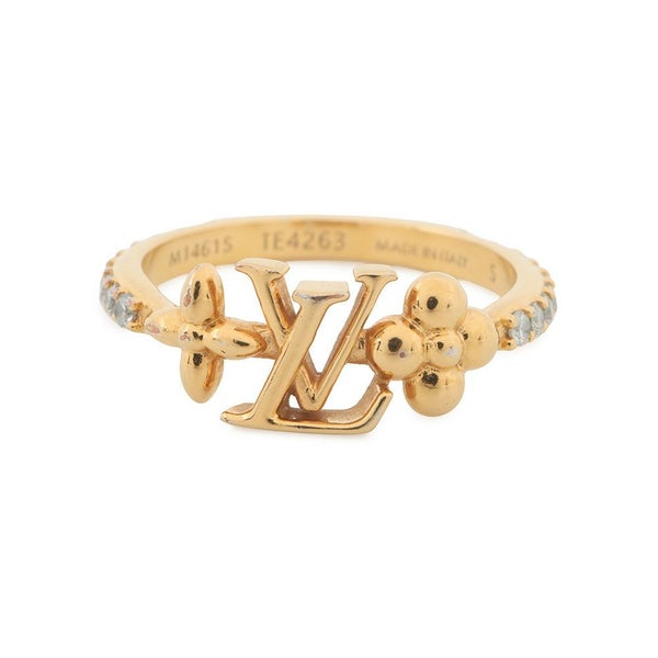 ルイヴィトン リング LVアイコニック ラインストーン サイズS M1461S LOUIS VUITTON 指輪