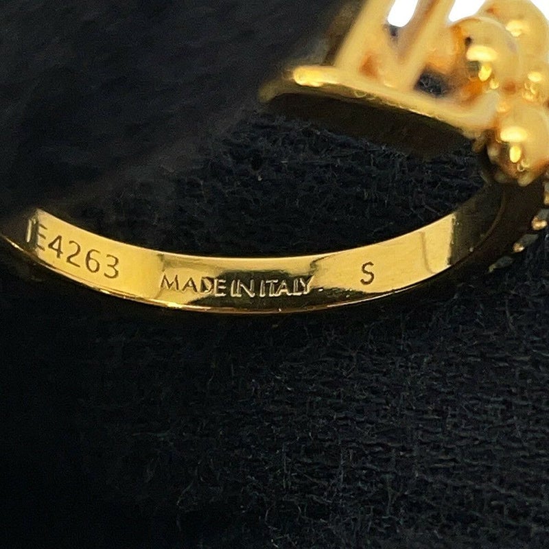 ルイヴィトン リング LVアイコニック ラインストーン サイズS M1461S LOUIS VUITTON 指輪