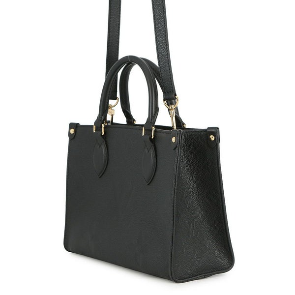 ルイヴィトン ハンドバッグ モノグラム・アンプラント オンザゴーPM M45653 黒 ブラック 2way