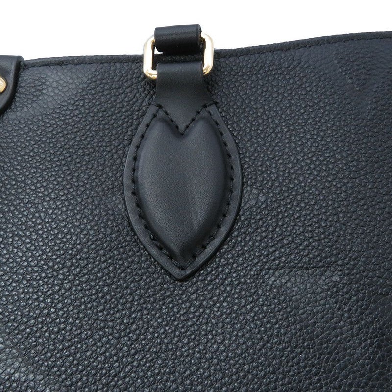 ルイヴィトン ハンドバッグ モノグラム・アンプラント オンザゴーPM M45653 黒 ブラック 2way