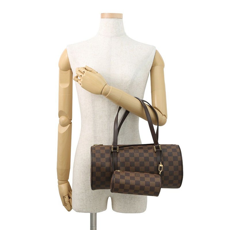 ルイヴィトン ハンドバッグ ダミエ・エベヌ パピヨン30 ポーチ付き N51303 LOUIS VUITTON ヴィトン バッグ
