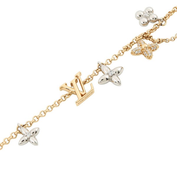 ルイヴィトン ブレスレット LV グラム ラインストーン M1044A LOUIS VUITTON アクセサリー
