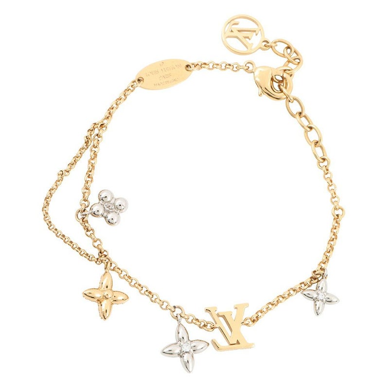 ルイヴィトン ブレスレット LV グラム ラインストーン M1044A LOUIS VUITTON アクセサリー