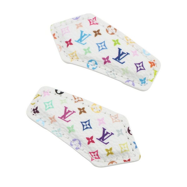 ルイヴィトン ヘアピン モノグラム・マルチカラー LV × TM セット2 バレッタ・LV バックステージ ミニ M02496 村上隆 白