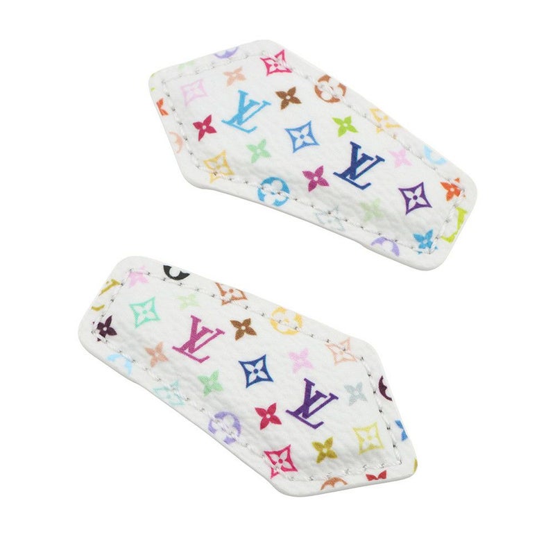 ルイヴィトン ヘアピン モノグラム・マルチカラー LV × TM セット2 バレッタ・LV バックステージ ミニ M02496 村上隆 白