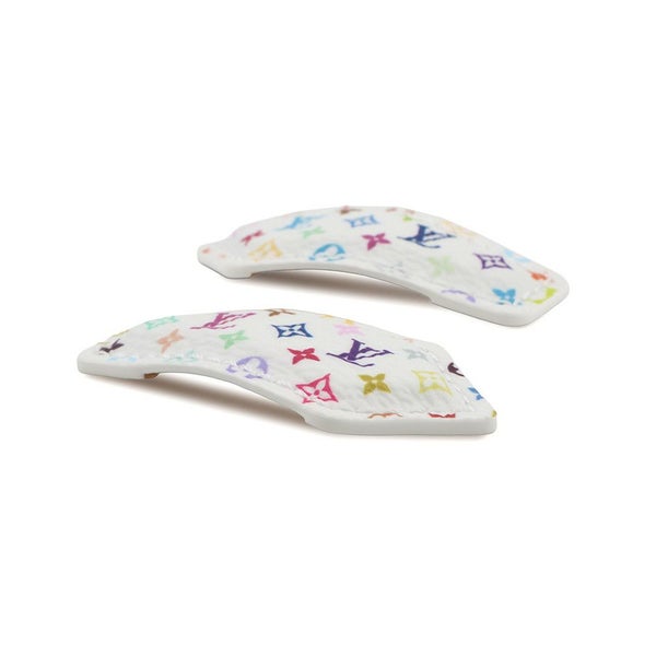 ルイヴィトン ヘアピン モノグラム・マルチカラー LV × TM セット2 バレッタ・LV バックステージ ミニ M02496 村上隆 白