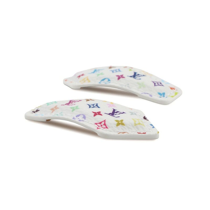 ルイヴィトン ヘアピン モノグラム・マルチカラー LV × TM セット2 バレッタ・LV バックステージ ミニ M02496 村上隆 白