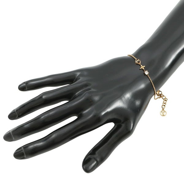 ルイヴィトン ブレスレット モノグラム・フラワー ブラスレ・プティ ルイ M00374 LOUIS VUITTON LVサークル ストラス