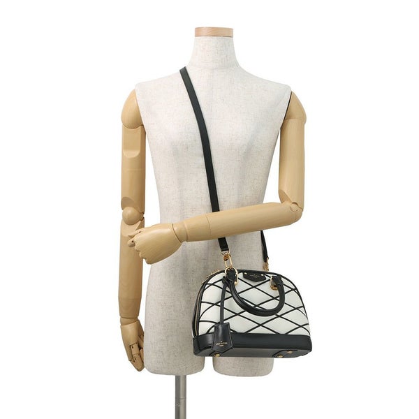 ルイヴィトン ハンドバッグ ラムレザー アルマBB M23761 2wayショルダーバッグ 黒 ブラック 白